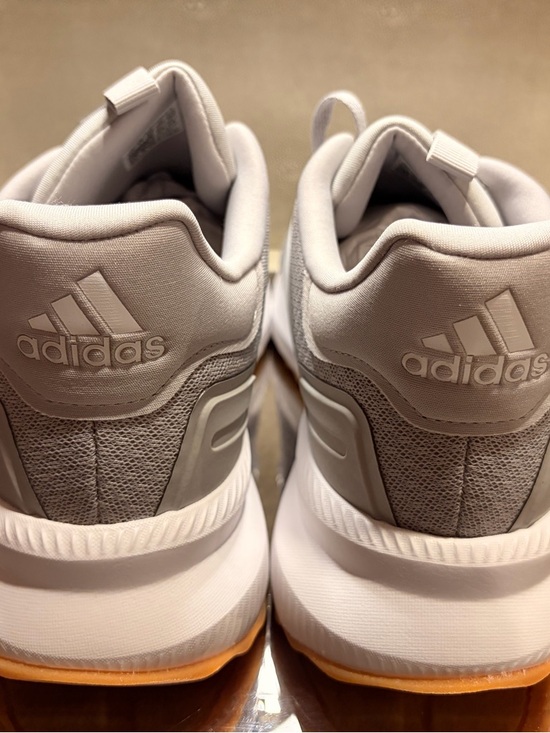 Adidas Men’s X_PLRPATH Light Gray and White Mesh 11.5M Running Sneakers - Picture 5 of 8